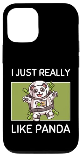 Lindo Panda Kawaii me Gusta Mucho el Astronauta Carcasa para iPhone 12/12 Pro