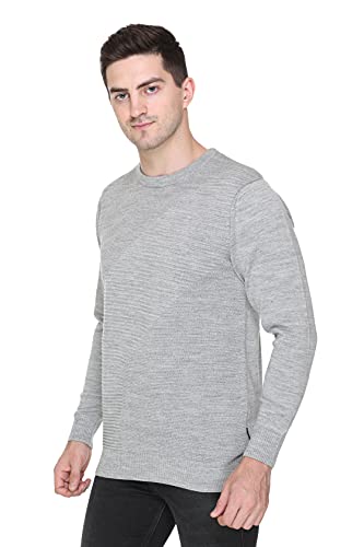 Image of GODFREY Full Sleeve Woolen Sweater for Man Winter Wear - Round Neck Pullover Regular Fit