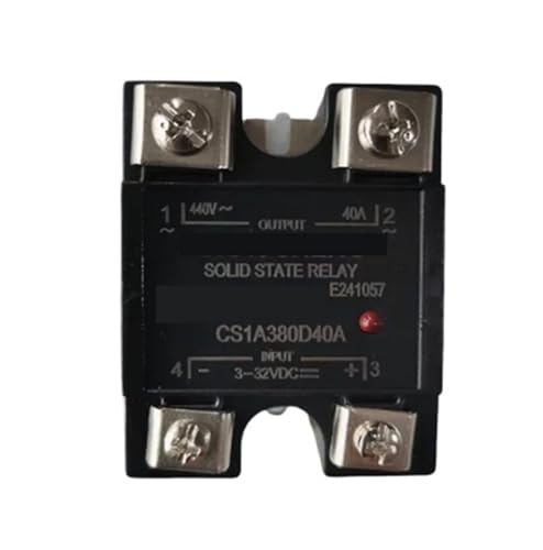 Relais statique CS1A380D40A tension 380V et courant 40A pour contrôle industriel