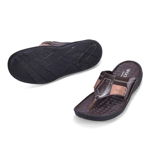 Image of Woods Men Brown Slipper
