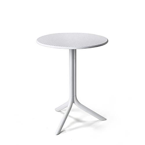 Nardi Step 61x61cm Resin Fibre Glass Table - White