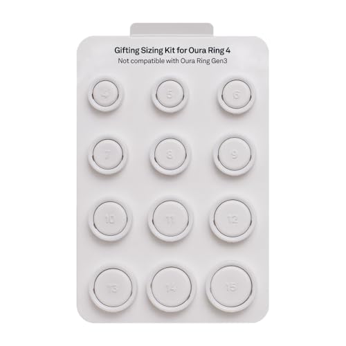 Oura Ring 4 Gifting Sizing Kit - Unique Sizing - Give The Gift of Health