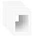 11x14" White Picture Mats with Core Bevel Cut Frame Mattes for 8x10" Pictures- Pack of 12