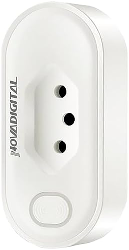 Tomada Inteligente Wi-Fi 20A App Alexa Google 3 Pinos Com Medidor...
