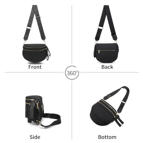 Checkered Crossbody Bag for Women Bum Bag Cross Body Shoulder Purses Bag - image 6