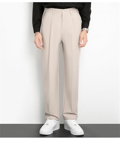 Easemotions - Super Stretch Ice Silk Comfort Everyday Pants, Super Stretch Waist Quick-Drying Ice Silk Pants for Men Over 503