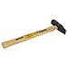 Stanley 1-51-173 Brick hammer 0.66lbs with Wooden Handle, Black/Tan Brown