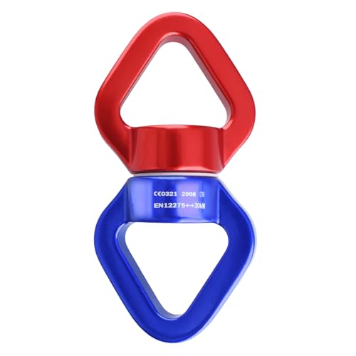 TRIWONDER 30KN 360 ° Rotator Swing Spinner Sicherheitsgerät, Rotationsgerät Karabiner