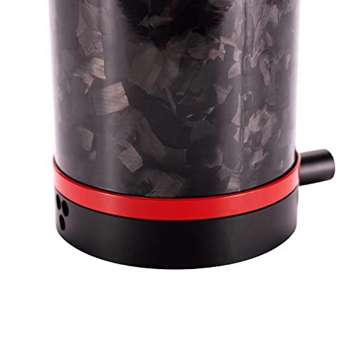 VYRO x Novitec - One Shisha Carbon Wasserpfeife Travel Shisha Black-Red – Bild 8