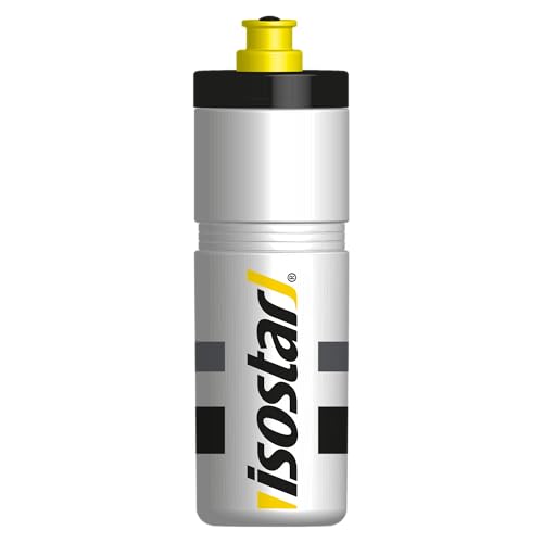 Isostar ISOSTAD Bidón Blanco, Tapón Hermético, Versatilidad Deportiva, 750 ml