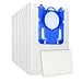 Produktbild 10 Staubsaugerbeutel für AEG Staubsauger VX8 ÖKO X Silence: VX8-1-ÖKO / VX8-2-ÖKO inkl. 1 Filter von Microsafe®