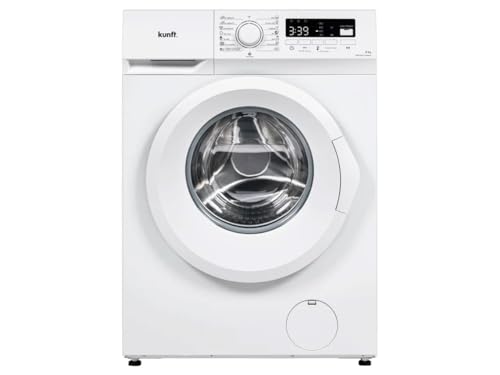 Lavadora KUNFT KWM8809 (8 kg - 1400 rpm - Blanco)