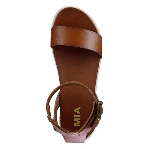 MIA Lunna Womens Open Toe Flatform Platform Sandals4