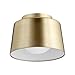 Quorum International Trapeze 11" Flushmount - Aged Brass - 3003-11-80