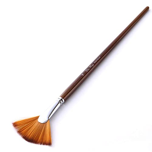 DealMux Kwastenset voor acrylverf, kunstenaarskwast, schilderkwast, gezichtskwast, kinderpenseel, penseel voor modellen… - Image 4