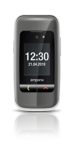Emporia One Clamshell 2G Argento/Grigio