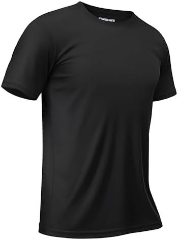 TACVASEN Herren Uv-Schutz T-Shirts UPF 50+ Kurzarm Sonnenschutz Tee Uv Shirts Schwimmshirt