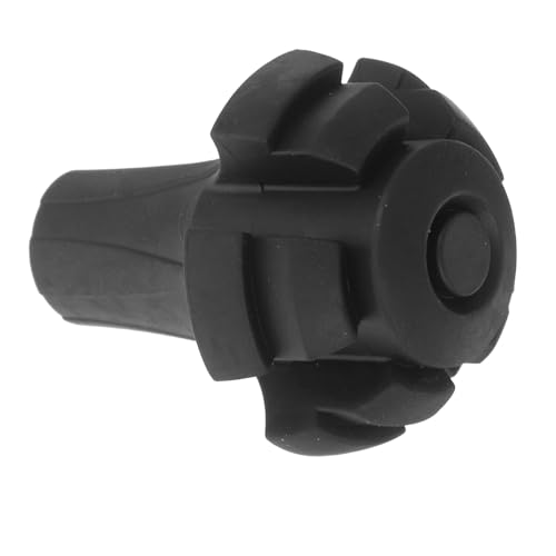 NAMOARLY Portable Trekking Pole Tip Cover Hiking Pole Tips Walking Stick Protectors Enhance Stability Durability