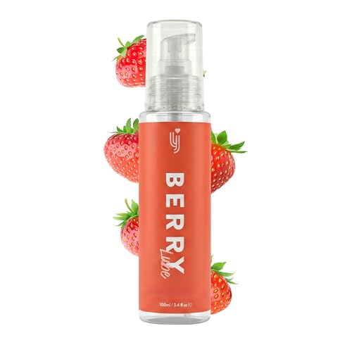 Loving Joy Strawberry Flavoured Lube 100ml Edible Lubricant Lubricants & Licks Sugar-Free Water Based Strawberry Flavour