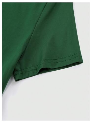 GORGLITTER Women's Brazil Crop Top Y2K Graphic Short Sleeve Crew Neck T Shirt4