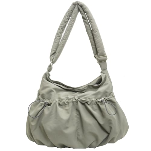 Image of Nylon Crossbody Bags for Women,Hobo Bags for Women,Tote Purse Handbags Shoulder Bag Travel Messenger Bag
