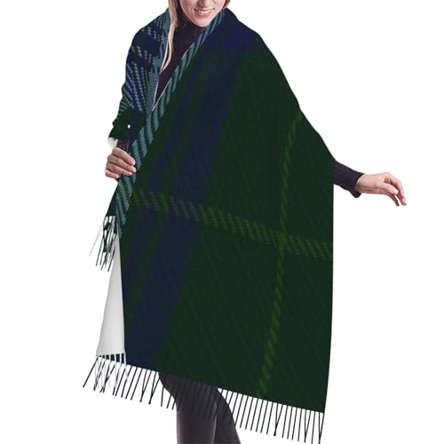 Jones Of Wales Clan Family Tartan Imitation Cashmere Tassel Scarf Winter Scarf Autumn Softest Classic Warm