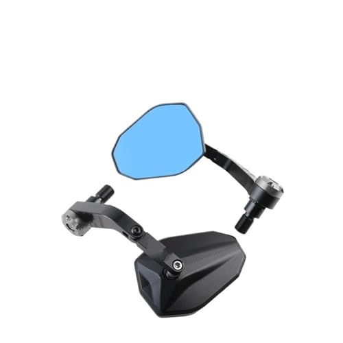Espejos de extremo de barra plegables para motocicletas Yamaha de aluminio CNC