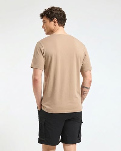 Image of Wellbi Bamboo Men's Tshirt - Ultra-Soft, Breathable & Sustainable | Premium Cotton Blend for Supreme Comfort | Stylish & Eco-Friendly T-Shirt for Men | Tshirt Men Cotton