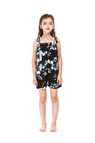 Image of Hawaii Hangover Family Matching Hawaiian Clothes, Midnight Bloom | Family matching Hawaiian outfits, Midnight Bloom, lightweight rayon, machine washable, tropical floral print, luaus, cruises