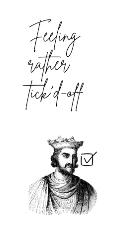 Feeling rather tick'd off: To-do lists. 150 pages