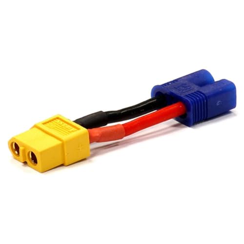 Connecteur XT-60 femelle vers EC3 mâle avec câblage isolant renforcé