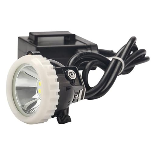HYZHANHONG Faros mineros Recargables, Faros Impermeables con Luces mineras de Tipo de Capacidad de batería de 5000 mAh