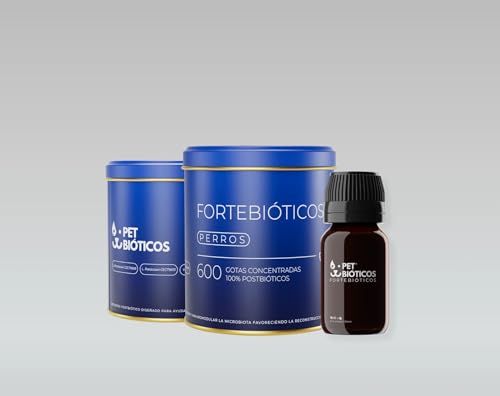 Fortebiótico para Perros 600 Gotas 30ml