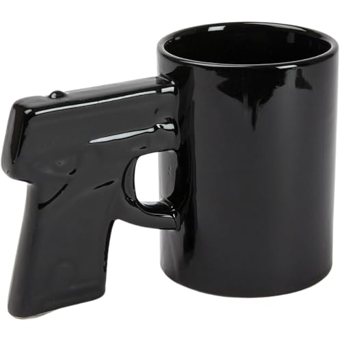 Taza de cerámica con diseño de pistola 414 ml miniatura 4