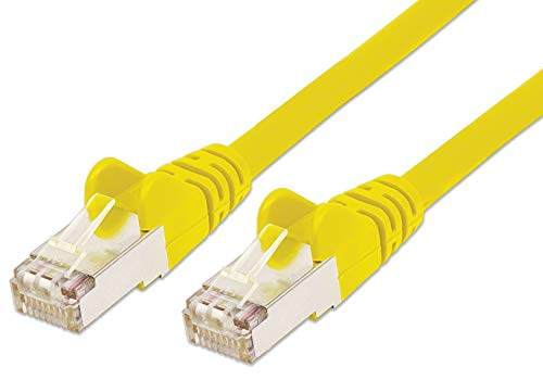 PremiumCord Patch Cable CAT6a S-FTP, RJ45-RJ45, AWG 26/7, 5 m, Yellow