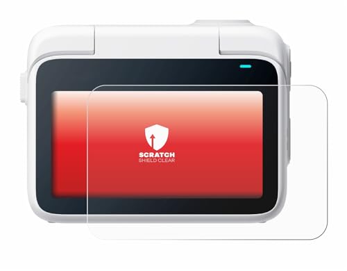 upscreen Scratch Shield Screen Protector compatible with Insta360 Go 3 Action Cam - HD-Clear, Anti-Fingerprint