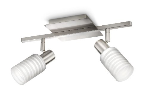 Preisvergleich Produktbild PHILIPS myLiving, Aufbauspot mit 12W, inklusive Leuchtmittel, 2-flammig 521021716