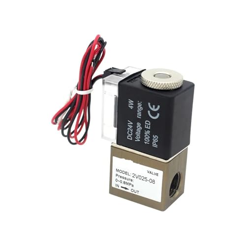 Vanne pneumatique 2V025-08 1/4 2 voies NC pour controle des fluides