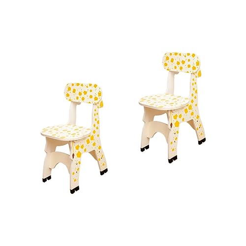 ABOOFAN 2 Stück Kleinkindhocker Mit Muster Für Jungen Kinderzimmermöbel...