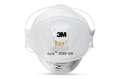 Mascara Aura 3M 9322 N95/PFF2 Com Válvula (10un)