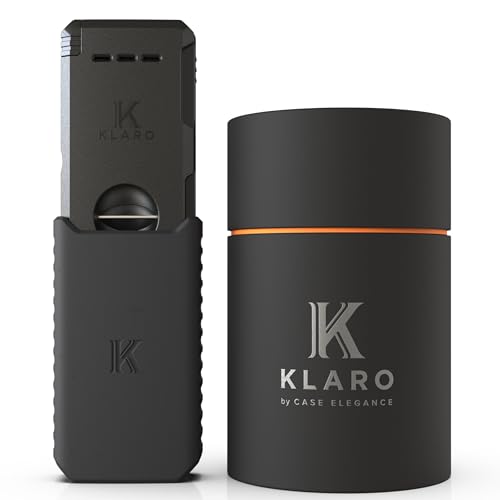 Encendedor doble llama con cortador V-Cut y funda silicona miniatura 1