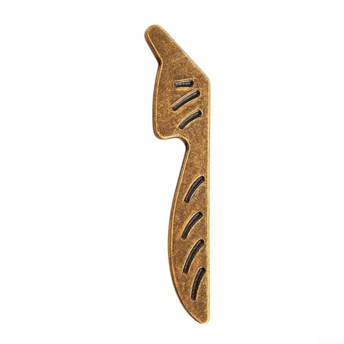 Pomos de gabinete con diseño de hoja de bronce verde antiguo para armarios de cocina, tocadores de baño y accesorios de muebles de dormitorio (7612-64 derecho x 2)
