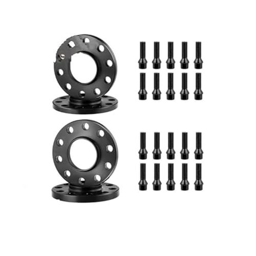 Hubcentric Wheel Spacer Shims Wheel Spacers 2x12mm + 2x15mm 5x120 M14x1.25 For F20 F21 F22 F23 F34 F30 F31 Espaciadores Aluminio Ruedas Coche