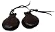 ROCKSTAR Kastagnetten aus Holz 107-6, Granadill-Imitation, Perkussionsinstrument, Flamingo-Tänze, hergestellt in Spanien
