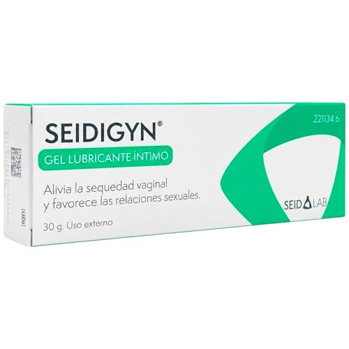 Seid Lab Seidigyn Gel Lubricante Íntimo e Hidratante Vaginal 30 gr - Alivio de la Sequedad y Dispareunia - Con Ácido Hialurónico - Compatible con Preservativos