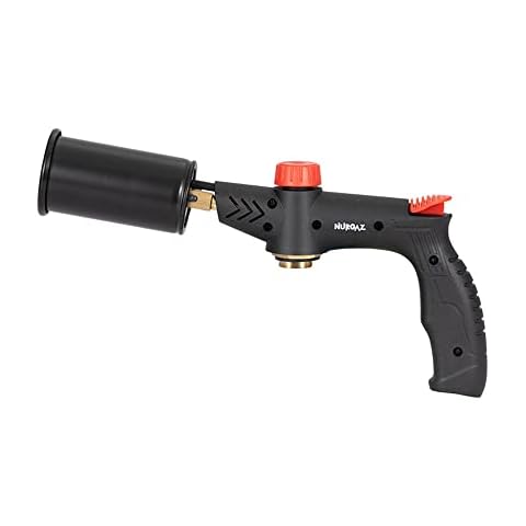 Benkeg Picnic BBQ Cooking Flamethrower,High Power Camping Handheld GasTorch Portable Outdoor Burners Charcoal Burning Tool Picnic BBQ Cooking Flamethrower Cover