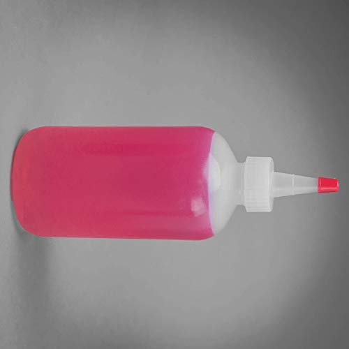 Menda 35315 Round Amber Glass Liquid Dispenser with One-Touch Pump, 4 oz. (35315)