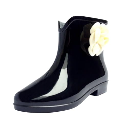 Bottes en caoutchouc pour femme idéales pour le jardinage et les sorties d'été
