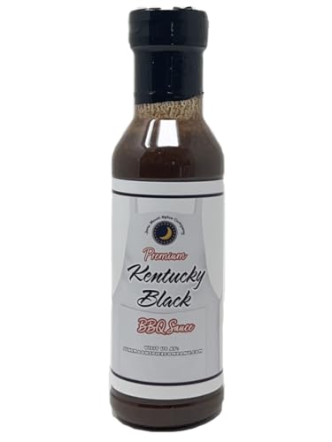 Premium | Kentucky Black BBQ Sauce | Crafted in Small Batches | 12 fl. oz. Flavor Lock Bottle | Dark, smoky, and full of bite!