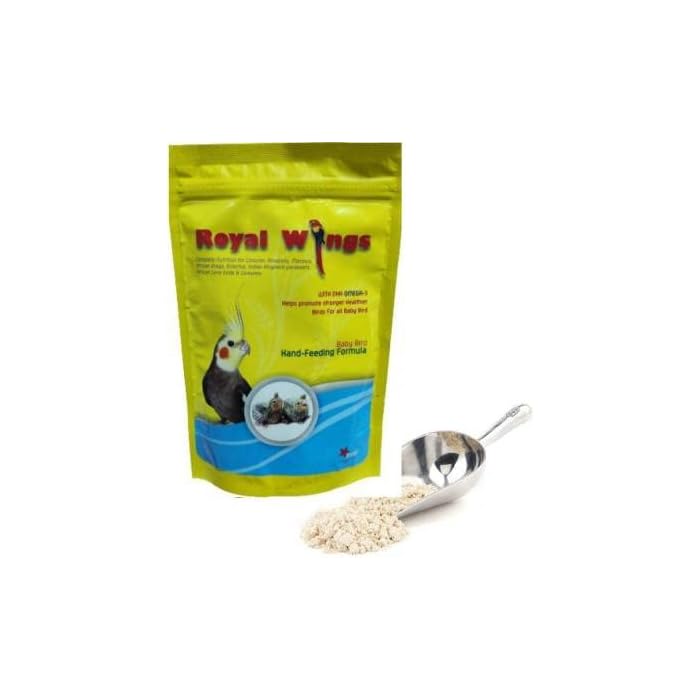 Buy Royal Wings Baby Birds Hand Feeding Formula (250G) With DHA OMEGA3 Complete Nutrition For